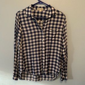 Cloth & stone button up